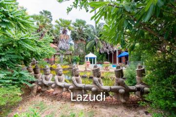 Luxury 7 Bed  1 Rai land at Pak Nam Pran