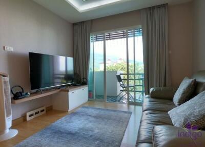 Beautiful mountain view! Lovely 1 bedroom fully furnished condo for sale at The Chic View Condominium, Chiang Mai