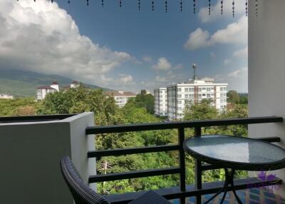 Beautiful mountain view! Lovely 1 bedroom fully furnished condo for sale at The Chic View Condominium, Chiang Mai