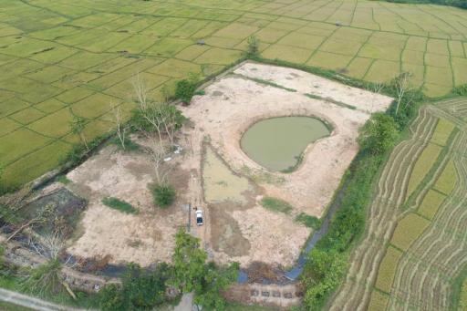 8+rai of ready to build land with stunning views for sale in Doi Saket, Chiang Mai