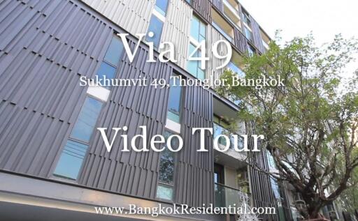 VIA 49  1 Bedroom Property For Rent in Trendy Thonglor