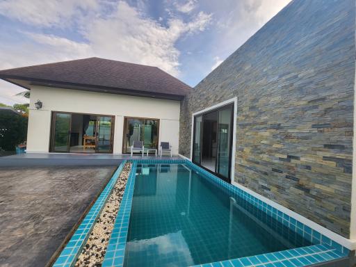 Charming 2-Bedroom Villas with swimming pool plus Land plot with Stunning Natural Views, 700m from Natai Beach