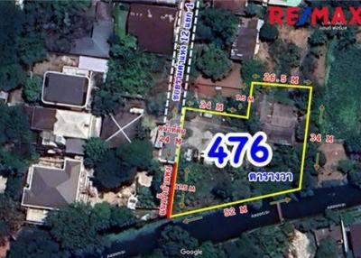 1,904 Sqm. Land listed for ฿ 52,360,000.