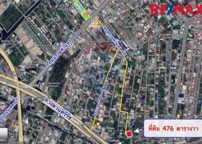 1,904 Sqm. Land listed for ฿ 52,360,000.