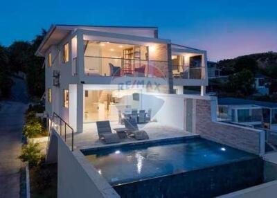 nice villa with sea view