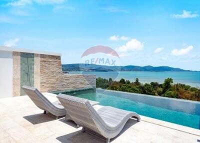 nice villa with sea view