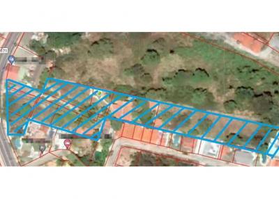 Commercial Land plot with sea view in Plai Laem