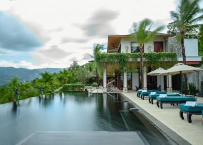Sea view pool villa for rent in Kamala.
