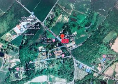 Land for sale, good location in Sriracha, area 1 rai.