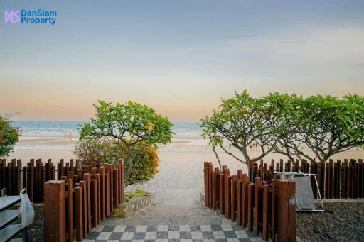 Beachfront Condo in Hua Hin Downtown at Baan Sandao