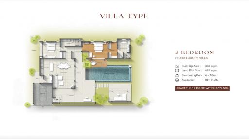 Luxury 3 Bedrooms with private pool villa for sale