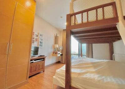 Condo for rent, Bang Saen, Casalunar Paradiso, large, beautiful room, sea view,move in ready