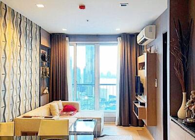 1 Bed 1 Bath 44 SQ.M Rhythm Sathorn