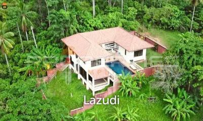 Secluded Seaview Home with 3 Bedrooms and Expansive Land