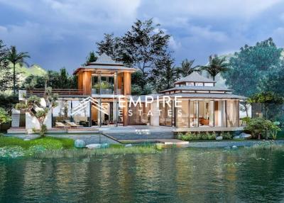 Serene lake views Villa  with 4 bedrooms for sale in Thalang,Phuket