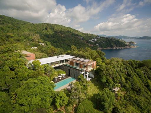 Overlooking Sea view villa  for sale in Kamala