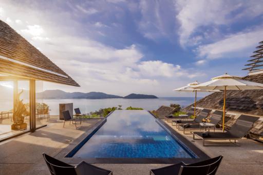 Ocean views Villa 5 bedrooms for sale in Kamala, Phuket