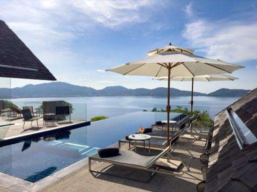 Ocean views Villa 5 bedrooms for sale in Kamala, Phuket