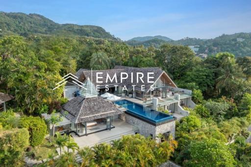 Ocean views Villa 5 bedrooms for sale in Kamala, Phuket