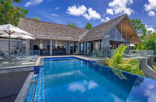 Ocean views Villa 5 bedrooms for sale in Kamala, Phuket