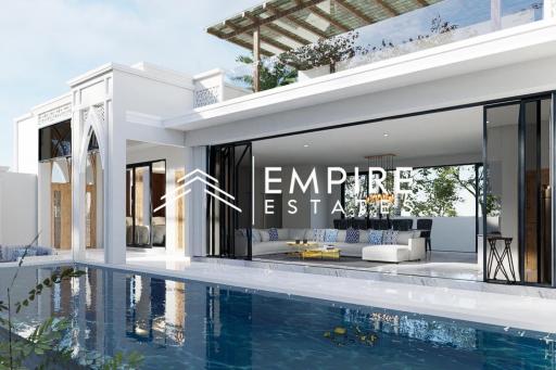 Modern pool villa with 3 bedrooms for sale in Choeng Thale, Phuket