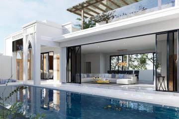 Modern pool villa with 3 bedrooms for sale in Choeng Thale, Phuket