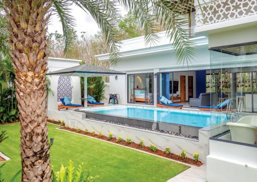 Modern pool villa with 3 bedrooms for sale in Choeng Thale, Phuket