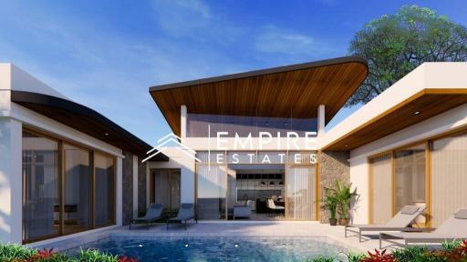 Modern villa with 3bedrooms for sale in Choeng Thale