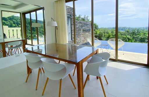 Sea view villa with  3bedrooms for sale in Nai Thon Beach