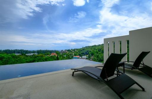 Sea view villa with  3bedrooms for sale in Nai Thon Beach