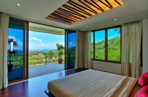 Sea view Villa  with 4 bedrooms for sale in Naithon beach, Phuket