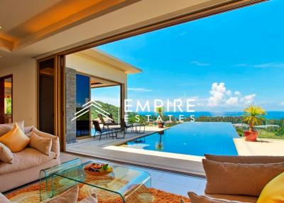 Sea view Villa  with 4 bedrooms for sale in Naithon beach, Phuket