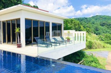Sea view Villa  with 4 bedrooms for sale in Naithon beach, Phuket