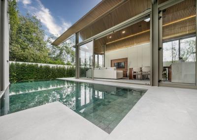 Thai Modern Villa with 4 bedrooms for sale in  Choeng Thale,Phuket