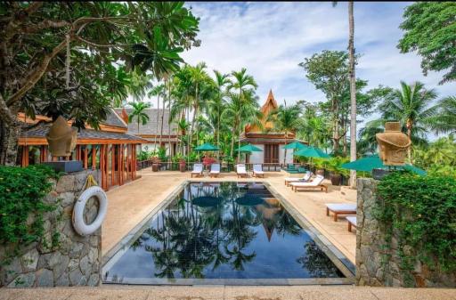 Stunning 6 Bedrooms Villa for sale in Surin Choeng Thale.