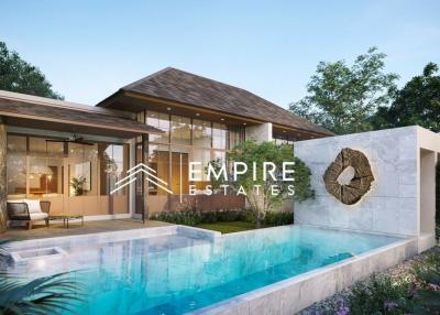 Modern pool villa with 2 bedrooms for sale in Sai Yuan, Rawai,Phuket