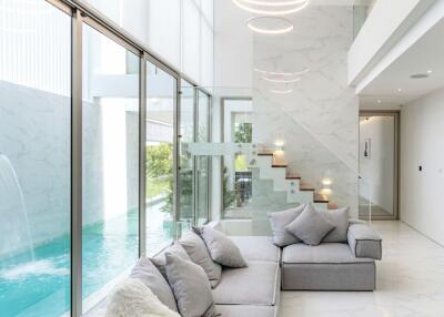 Modern pool villa with 3 bedrooms for sale ,Bandon - Cherngtalay, Phuket