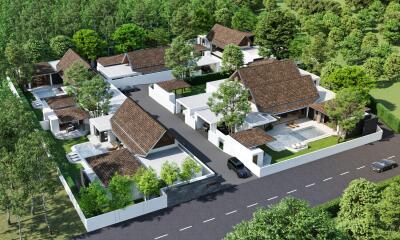 New Luxury Villa 4 Bedroom For Sale in Bangjo-Cherngtalay, Phuket