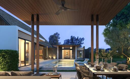 New Luxury Villa 4 Bedroom For Sale in Bangjo-Cherngtalay, Phuket