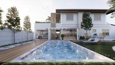 New project 4 Bedroom Oriental Style Pool Villa in Chalong