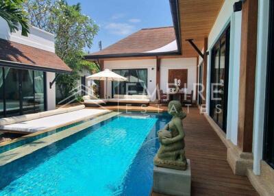 A Modern Oriental Style 3 Bedroom Pool Villa in Rawai