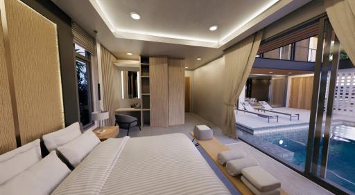 Tropical Loft 3 Bedroom Pool Villa in Choeng Thale