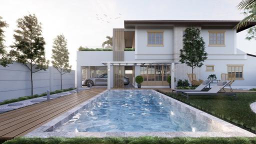 Brand New Private 4 Bed Pool Villa - in Chalong, Phuket