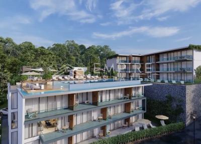Luxury Seaview condo 1 bedroom for sale - in Patong, Phuket