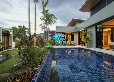 3 Bedrooms Pool Villa For Sale in Nai Harn, Phuket.