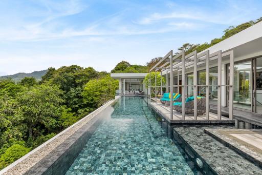 Panoramic Sea and Sunset View 4 Bedroom For Sale - Nai thon, Phuket