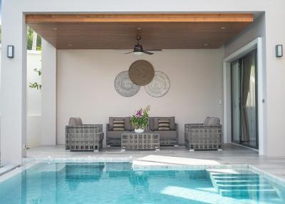 3 Bedrooms with Private Pool Villa For Sale in Choeng Thale Phuket