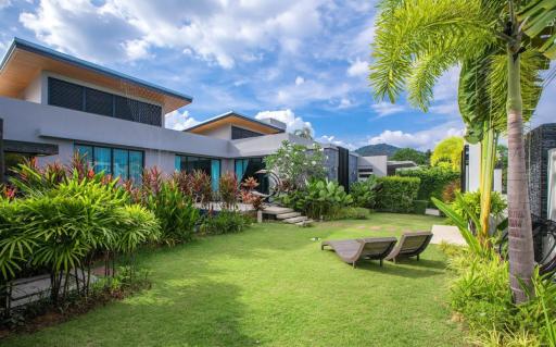 Tropical pool Villa 3 bed for sale - in Nai Harn-Rawai, Phuket