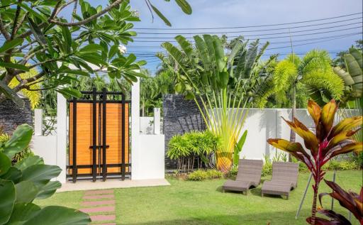 Tropical pool Villa 3 bed for sale - in Nai Harn-Rawai, Phuket