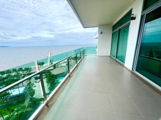 Condo for rent, Bangsaen, Casa Lunar Paradiso, sea view, beautiful, luxurious room, great price.